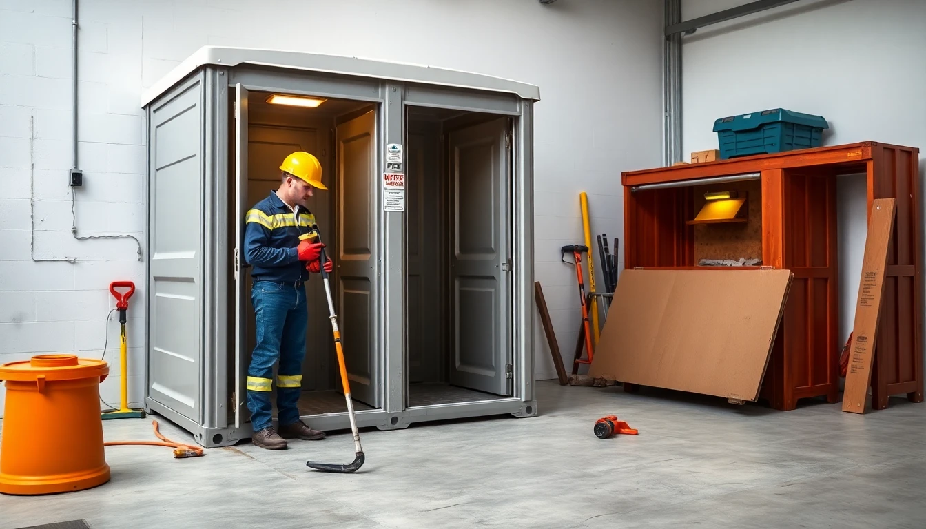 Construction Porta Potty Rental